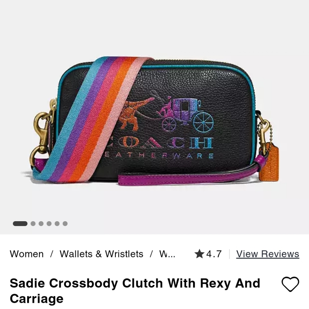 COACH Rainbow Rexy Sadie